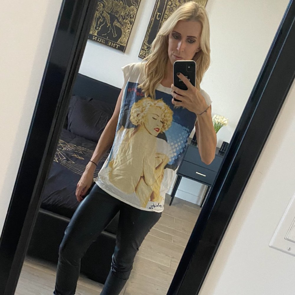Vintage Madonna Blond Ambition Concert Tee
